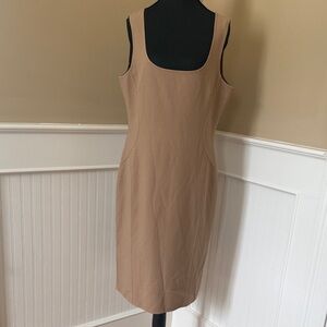 Michael Kors Tan Midi Dress